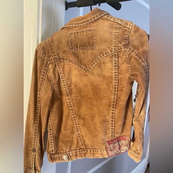 True religion trucker jimmy big T brown jacket - Picture 3 of 3